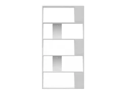 Adrik Estantería/divisor madera contrachapada blanco 80x24x159cm
