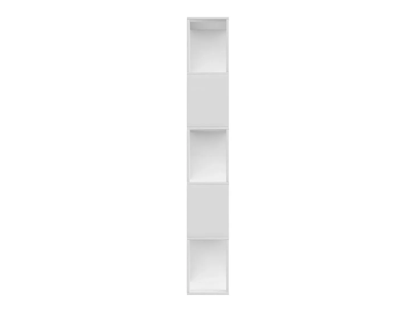 Adrik Estantería/divisor madera contrachapada blanco 80x24x159cm