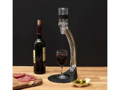 Aireador de vino con soporte