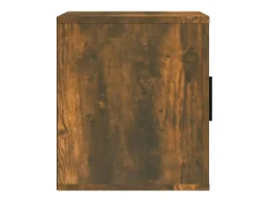 Alfinn Mueble para TV madera contrachapada roble ahumado 100x35x40 cm