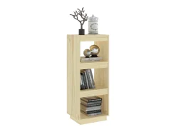 Alisha Estantería/divisor de espacios madera maciza pino 40x35x103 cm