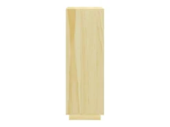 Alisha Estantería/divisor de espacios madera maciza pino 40x35x103 cm