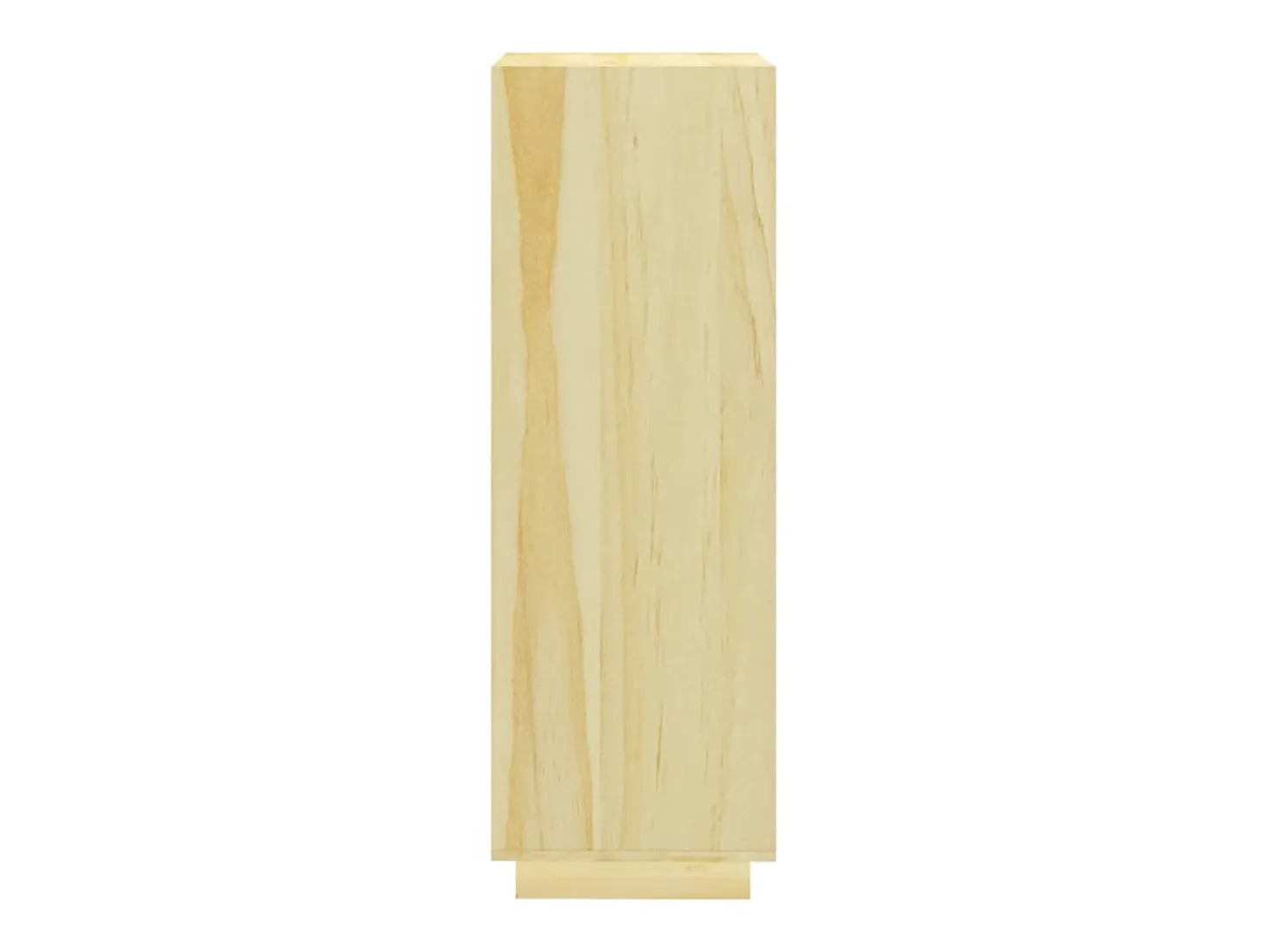 Alisha Estantería/divisor de espacios madera maciza pino 40x35x103 cm
