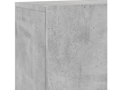 American Canyon Mueble para TV de pared gris hormigón 100x30x41 cm
