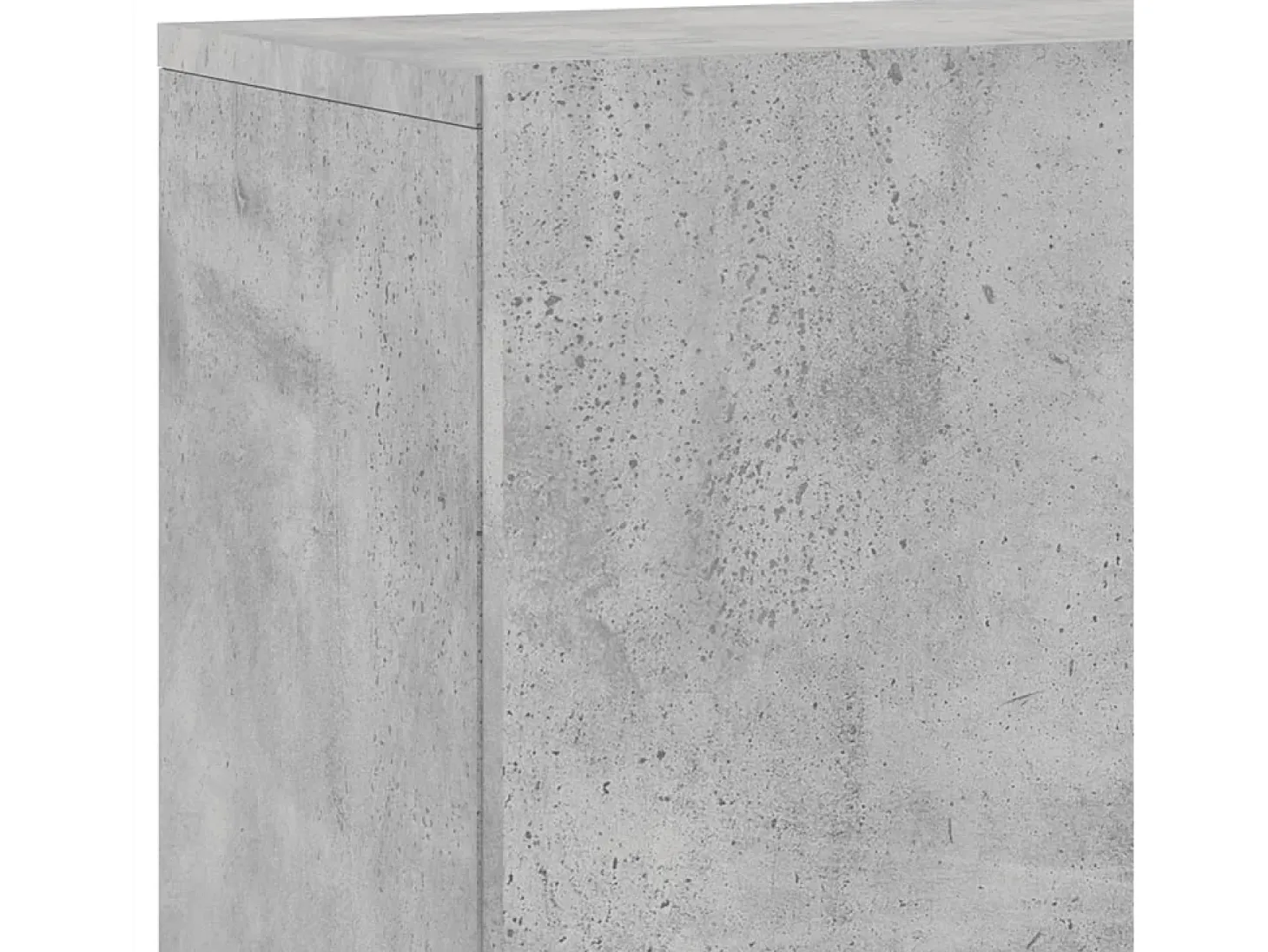American Canyon Mueble para TV de pared gris hormigón 100x30x41 cm