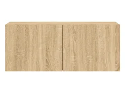 American Canyon Mueble para TV de pared roble Sonoma 100x30x41 cm