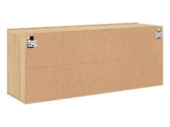 American Canyon Mueble para TV de pared roble Sonoma 100x30x41 cm