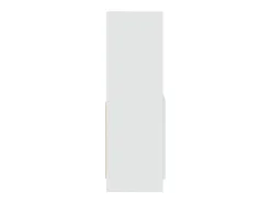 Aparador alto madera ingeniería blanco 63x33x100 cm