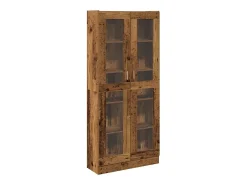 Aparador alto madera vieja 82,5x30,5x185 cm madera contrachapada