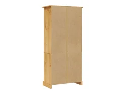 Aparador Corona Range de pino mexicano 80x40x170 cm