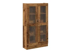 Aparador madera ingeniería madera envejecida 82,5x30,5x150 cm