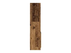 Aparadorde madera de ingeniería madera envejecida 63x33x140 cm