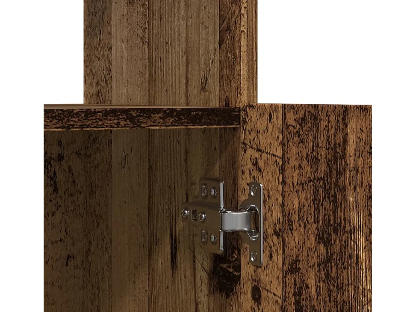 Aparadorde madera de ingeniería madera envejecida 63x33x140 cm