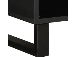 Armario auxiliar madera maciza de mango 60x33x107 cm