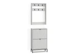 Armario blanco 60x24x92 eliza