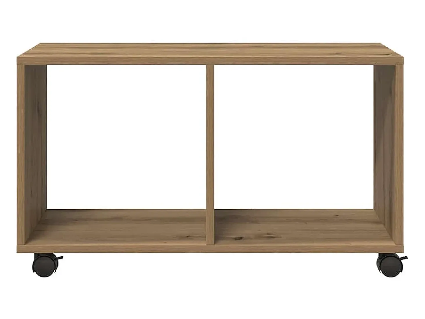 Armario con ruedas madera ingeniería artisian 72x33x42,5 cm
