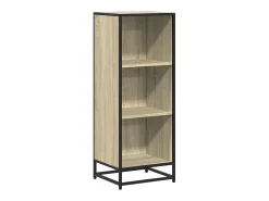 Armario de libros contrachapada color roble 40x35x107,5 cm