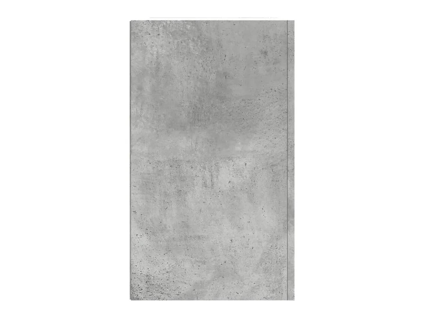 Armario de pared gris hormigón 75x35x60 cm madera de ingeniería