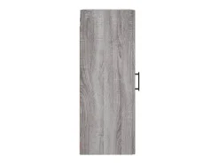Armario de pared gris Sonoma 34,5x34x90 cm