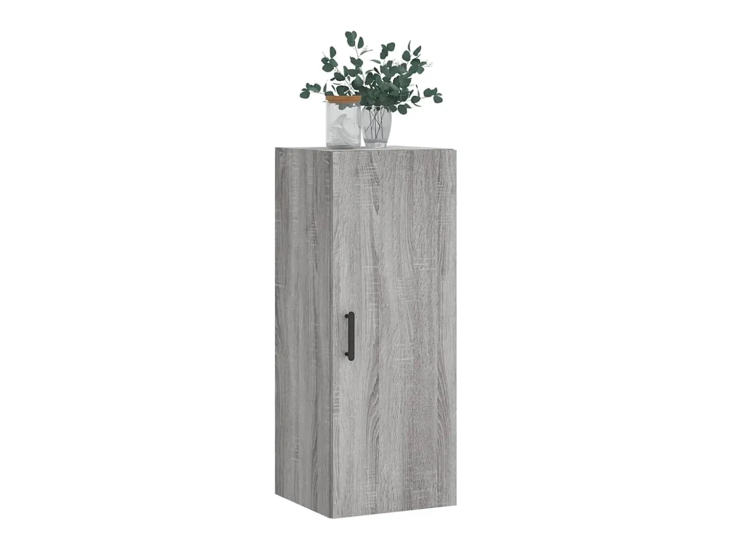 Armario de pared gris Sonoma 34,5x34x90 cm