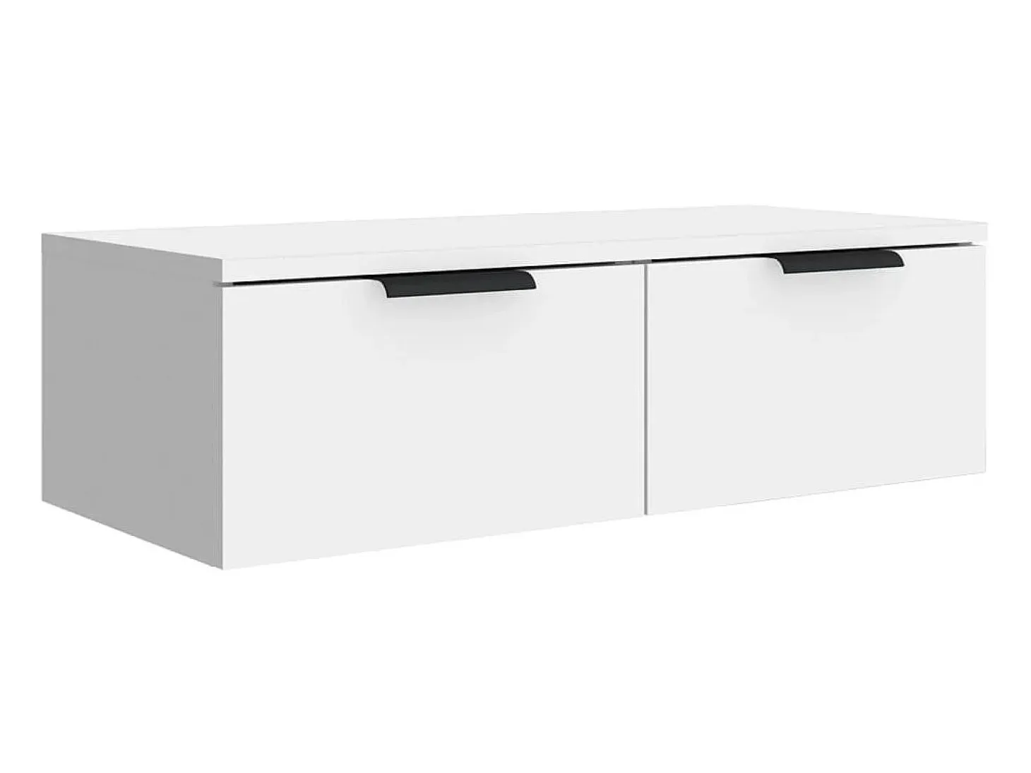 Armario de pared madera de ingeniería blanco 68x30x20 cm ES521717