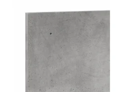 Armario de pared 100x16,5x30 cm madera de ingeniería gris hormigón