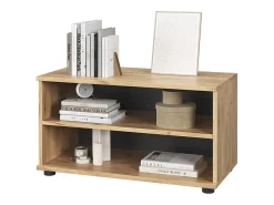 Armario de salón oro power roble/antracita 70.8x35.3x38.9 berno