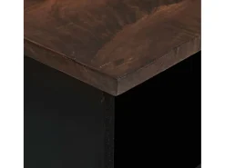 Armario de TV Marrón 105 x 33 x 46 cm madera maciza de mango