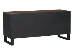 Armario de TV Marrón 105 x 33 x 46 cm madera maciza de mango