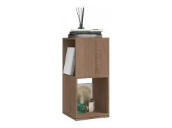 Armario giratorio aglomerado roble Sonoma 34,5x34,5x75,5 cm