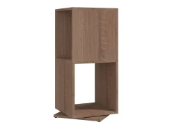 Armario giratorio aglomerado roble Sonoma 34,5x34,5x75,5 cm