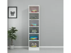 Armario Kale Raflı 210 blanco 45x210x52 cm