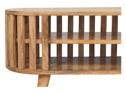 Artisan Furniture Madera maciza Unidad multimedia mini Ariella