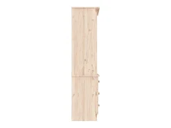 Arven Librería con cajones ALTA madera maciza de pino 60x35x142 cm