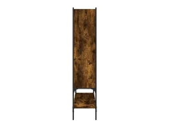Assen Estantería madera de ingeniería roble ahumado 102x30x141,5 cm