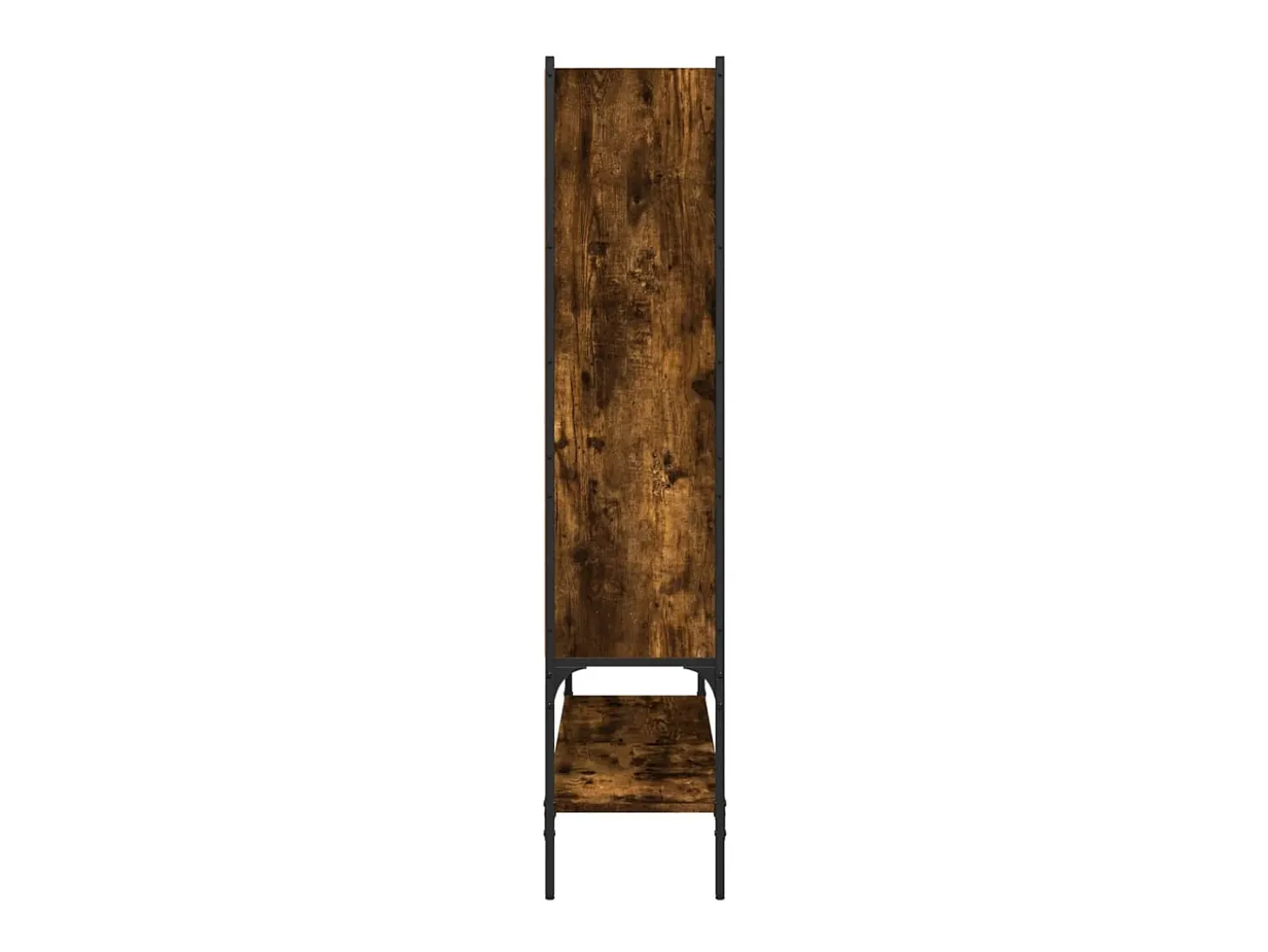 Assen Estantería madera de ingeniería roble ahumado 102x30x141,5 cm