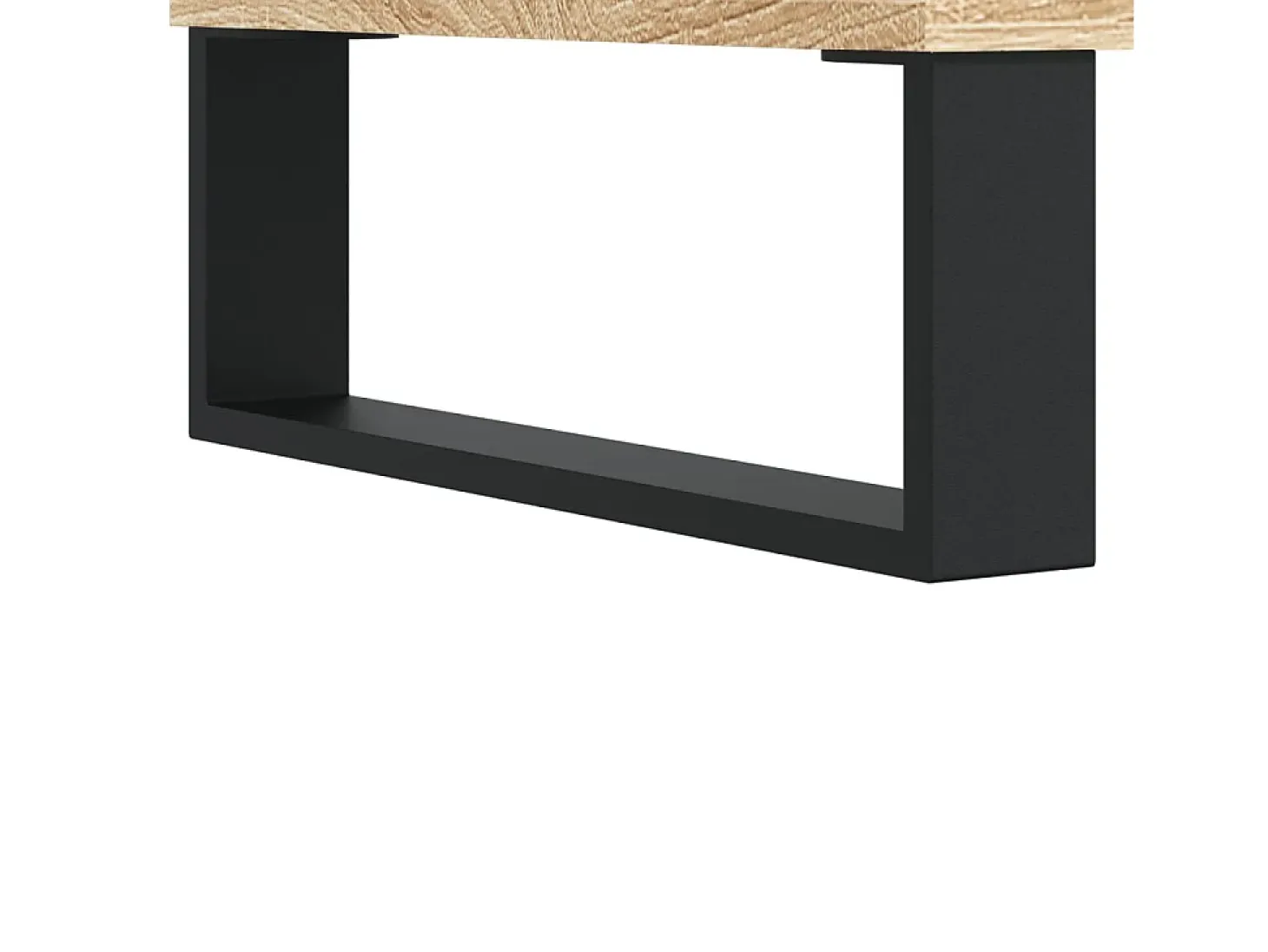 Astrid Helene Mueble para TV madera de ingeniería roble Sonoma 150x30x50 cm