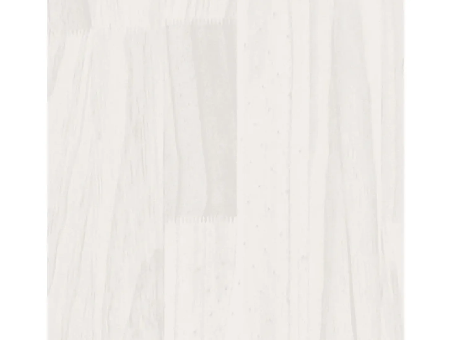 Aubagne Estantería de 5 niveles madera pino maciza blanco 100x30x175 cm