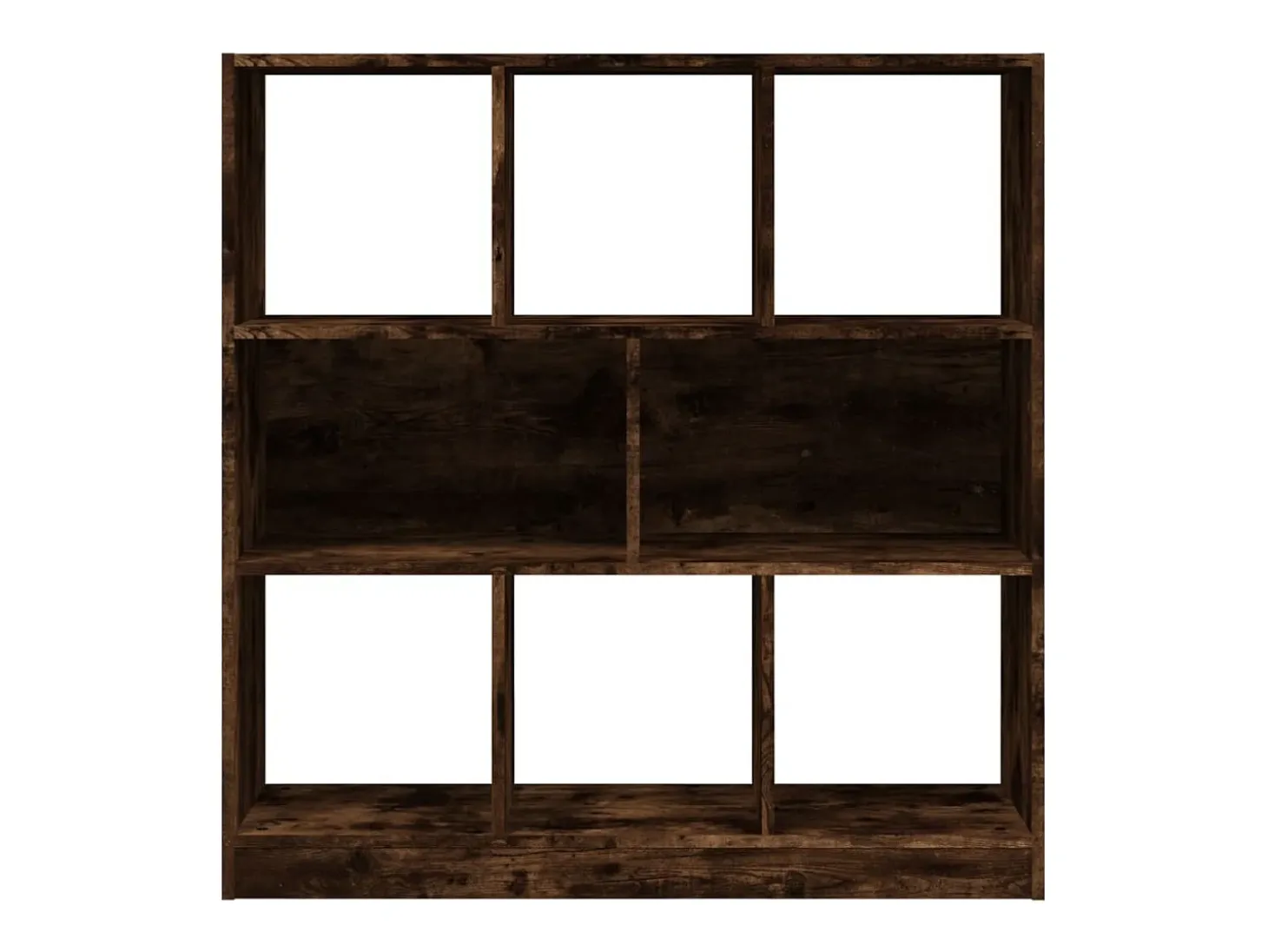 Avenra Estantería madera contrachapada roble ahumado 97,5x29,5x100 cm