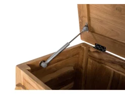 Baúl fabricado en madera maciza natural de teca 114 cm