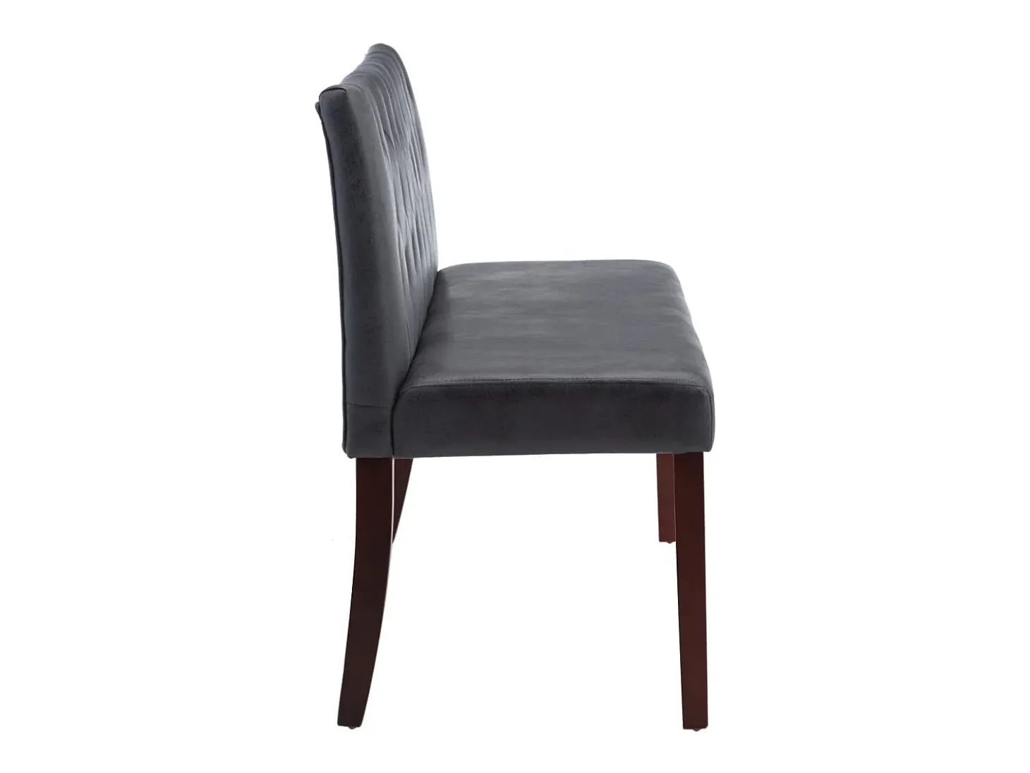 Banco 148,5 cm Gris Simil piel