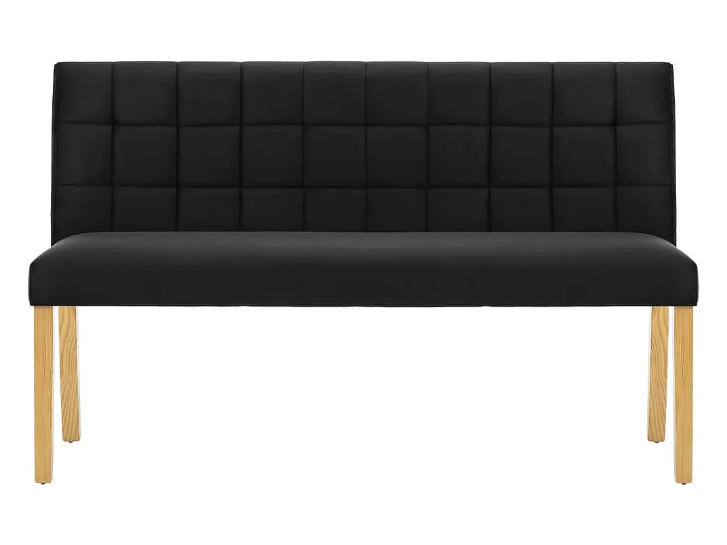 Banco 140 cm Terciopelo Negro