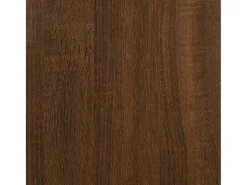 Banco de almacenaje de roble marrón 42x42x46 cm madera de ingeniería