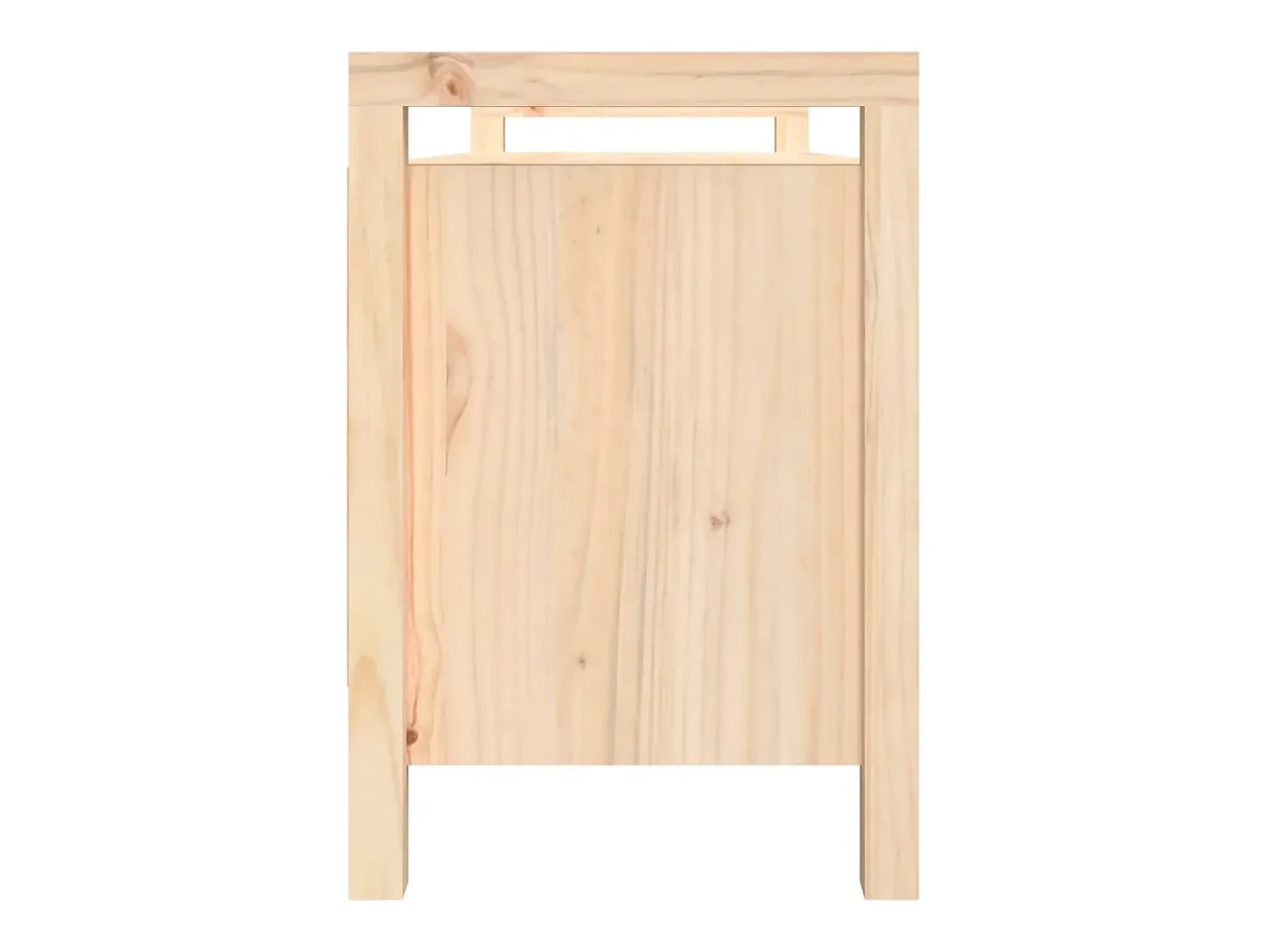 Banco de entrada 110x40x60 cm Madera maciza de pino