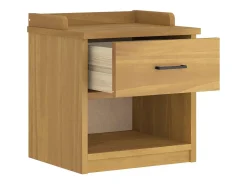 Banco de recibidor SANDNES 45x40x50 cm madera maciza de pino