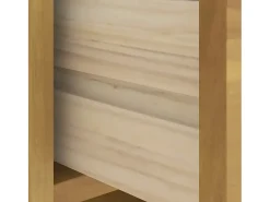 Banco de recibidor SANDNES 45x40x50 cm madera maciza de pino