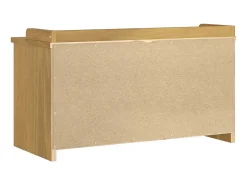 Banco de recibidor SANDNES 87x40x50 cm madera maciza de pino
