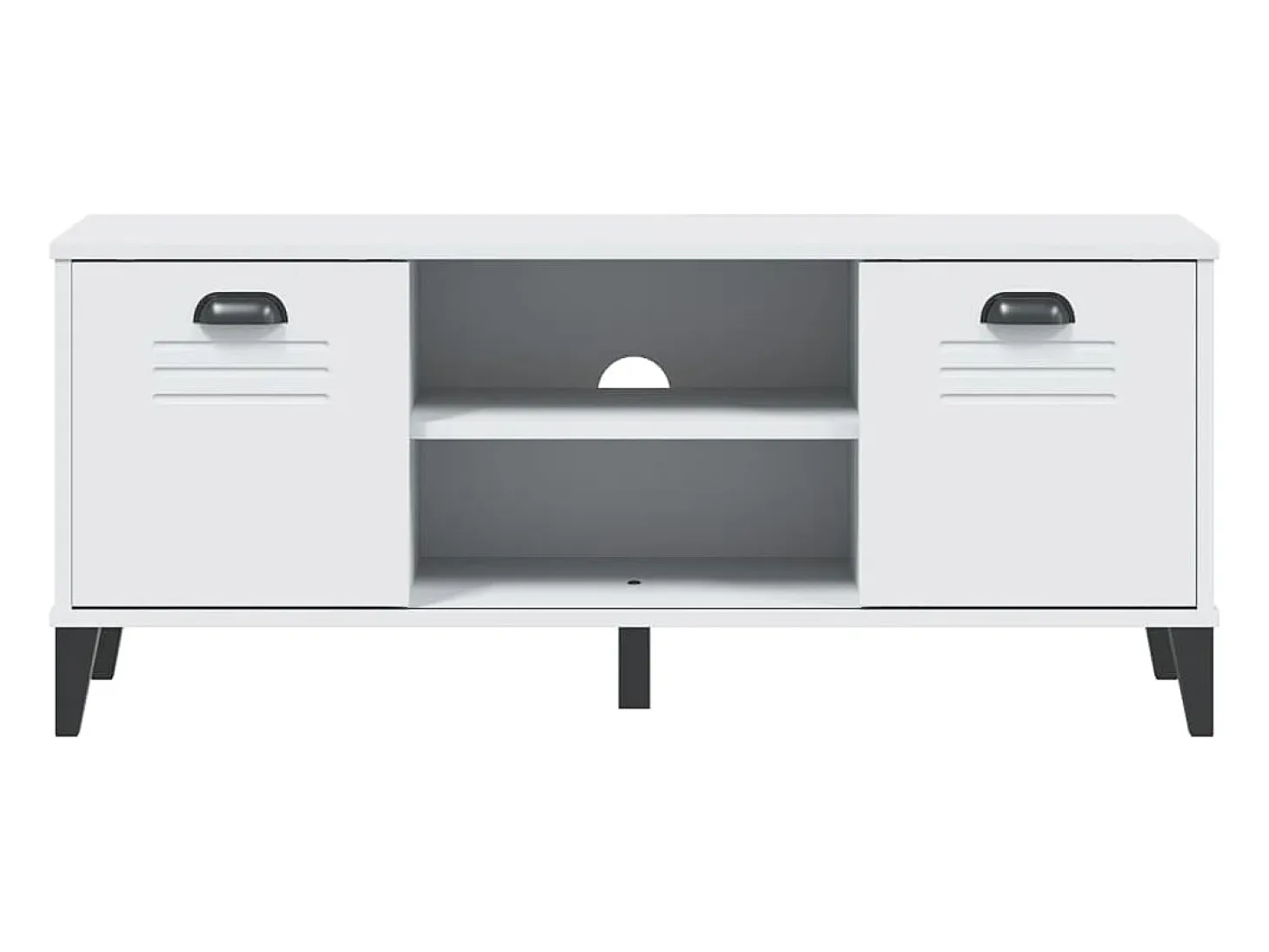 Banco zapatero blanco 106x35x45 cm madera maciza de pino