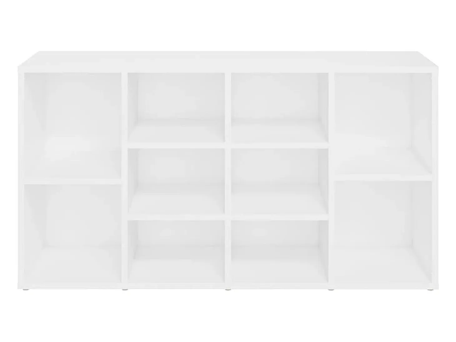 Banco zapatero blanco 103x30x54,5 cm Madera de ingeniería