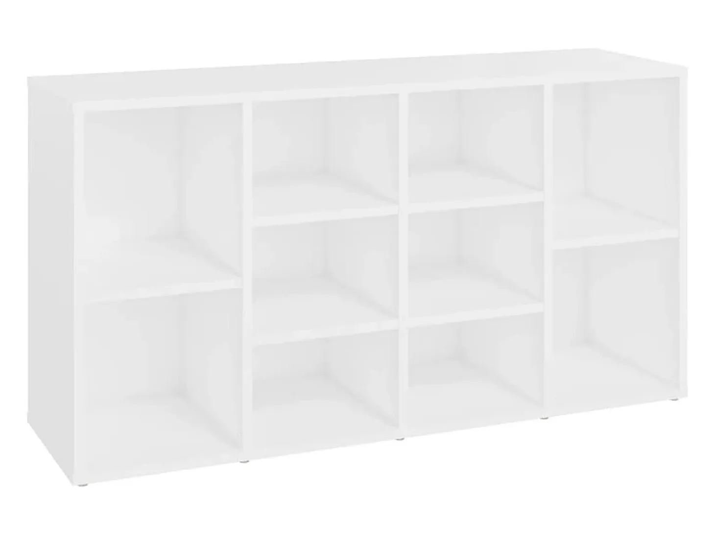 Banco zapatero blanco 103x30x54,5 cm Madera de ingeniería